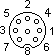 8 PIN DIN (DIN45326) MALE