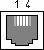 RJ11 Female Connector